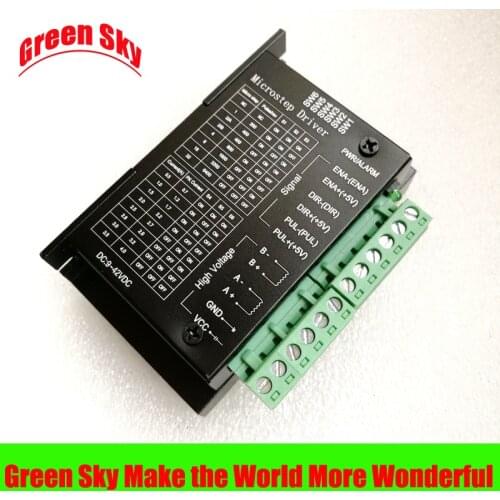 4A 9~42V Micro-Step CNC 1 Axis NEW upgraded version of the 35/39/42/57/ stepper motor TB6600 stepper motor Driver Controller