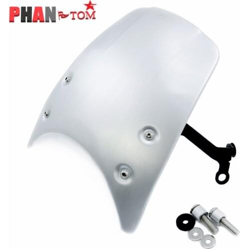 For BMW R NINE T NINET R9T R 9 T Racer Pure Urban scrambler 2014-2020 Motorcycle Windshield Aluminum Wind Deflector Windscreen