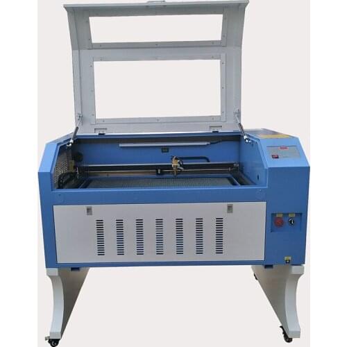 Hot sell 6090 laser engraving cutting machine EFR tube 100w M2 controller + cw3000 water chiller