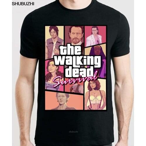 THE WALKING DEAD TWD SEASON 9 GRIMES DARYL NEEGAN MAGGIE MENS T Shirt Cool Casual pride t shirt men Unisex sbz8098