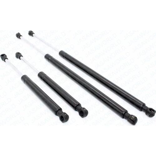 Set of 4pcs Auto Gas Struts Lift Supports Damper for BMW X5 2000-2003 2004 2005 2006 Charged Spring Rear Window & Front Hood