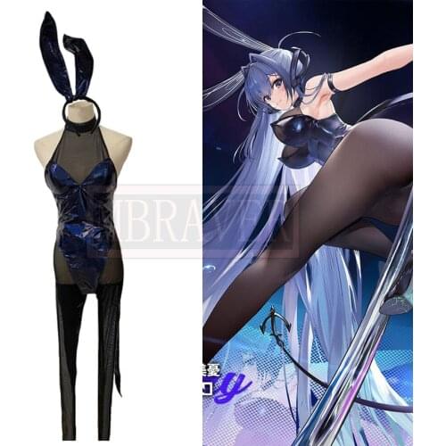 Azur Lane USS New Jersey Garden Cosplay Costume Halloween Christmas Party Uniform Custom Made Any Size