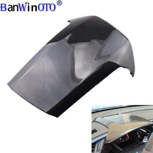 Car Steering Wheel Cover Frame Trims Dashboard Cover Console Instrument Panel Dash Pannels Fit For Honda Civic MK10 2016-2021