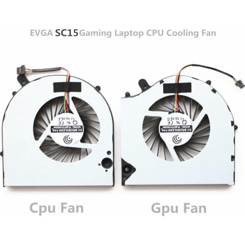 Laptop Replacement Cooler Fan For EVGA SC15 Gaming Laptop CPU Cooling Fan