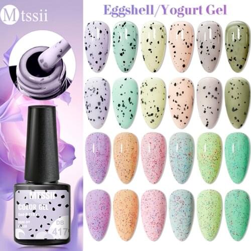 Mtssii Hot Sale 6ml Gel Nail Polish Soak Off Uv Led Nail Lacquer Semi Permanent Nail Art Manicure Nails Gel Polish Nail Varnish