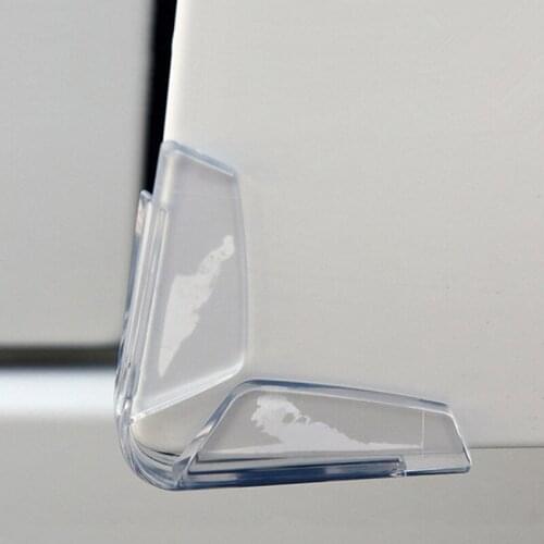 Car Front And Rear Door Corner Anti-smashing Protective Cover Stickers for Volkswagen vw POLO Tiguan Passat Golf EOS Scirocco