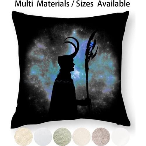 God Of Mischief Pillow Case Throw Pillow Cover Cotton Linen Flax Villain Villains God Mischief Brother Tom Hiddleston Ragnarok