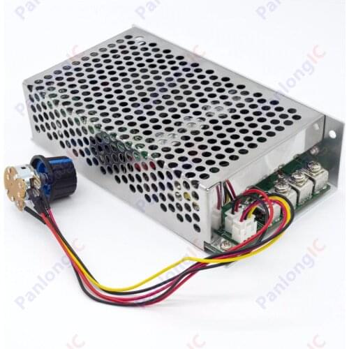 NEW 10-50V 80A DC Motor Speed Control PWM HHO RC Controller 12V 24V 36V 48V 4000W MAX High Quality With Metal Case