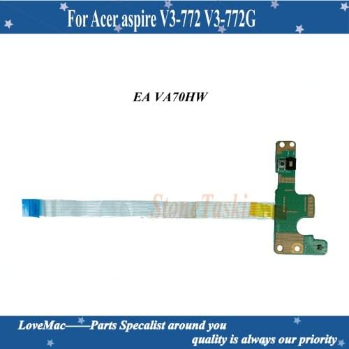 Original VA70HW For Acer aspire V3-772 V3-772G power switch button board 100% tested