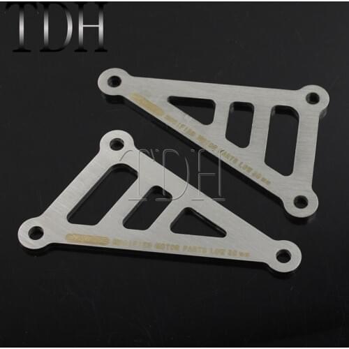 Silver Motorcycle Motorbike Adjustable Rear Suspension Drop Shock Lowering Link Kit For Yamaha FZ1 2006-2013 FZ8 2011-2014