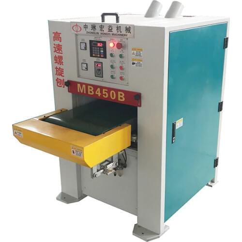 MB-450B 380V Heavy Duty CNC Spiral Knife Planer High Speed Precision Spiral Planer Automatic Conveyor Belt Pressing Planer