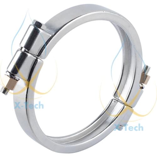 6" OD 167 Hight Pressure Tri-Clamp, Tri-Clover, Single Pin Clamp