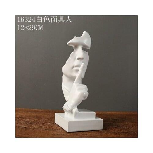 European-style silence gold abstract crafts sitting room bedroom art figure statue crafts sculpture decoration statues Home