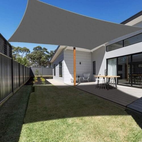 Waterproof Sun-Shelter Sunshade Sail Outdoor Rectangle Shade Sail Garden Canopy Yard Sail Beach Awning Shade Cloth