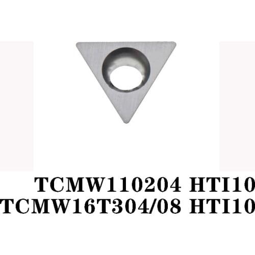 100% Original TCMW TCMW110204 HTI10 TCMW16T304 TCMW16T308 10pcs CNC lathe Insertion Carbide Insert Imported From Japan Quality