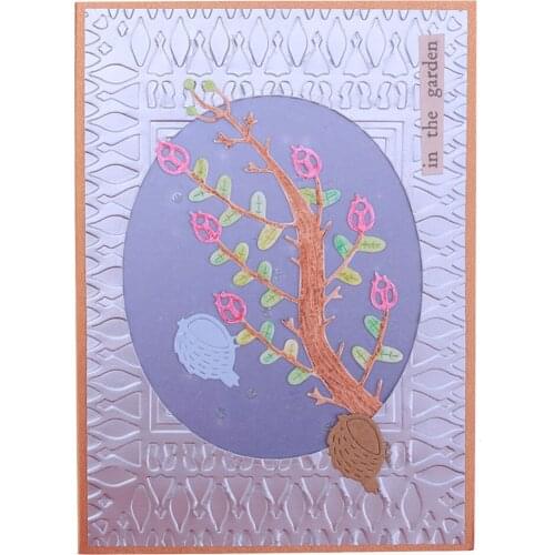 3pcs/Set Tree Bird Dialogue Box Metal Cutting Dies Stencil for DIY Scrapbooking Photo Album Paper Card Decorative Craft Die Cuts