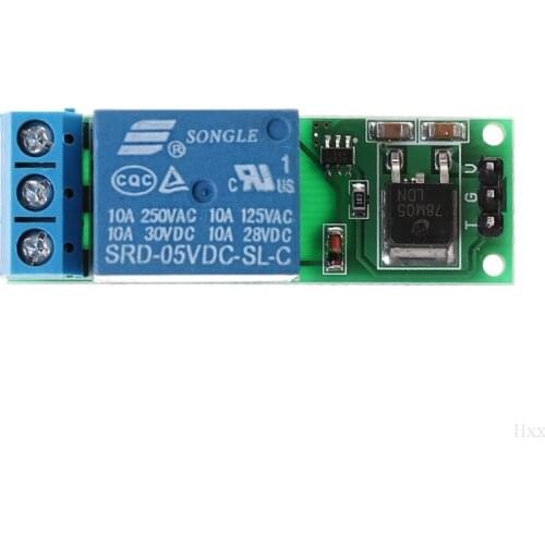 6-24V Flip-Flop Latch Relay Bistable Self-locking Low Pulse Trigger Module New