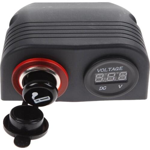 Car Double UBS Car Charger & Cigarette Lighter Socket Can