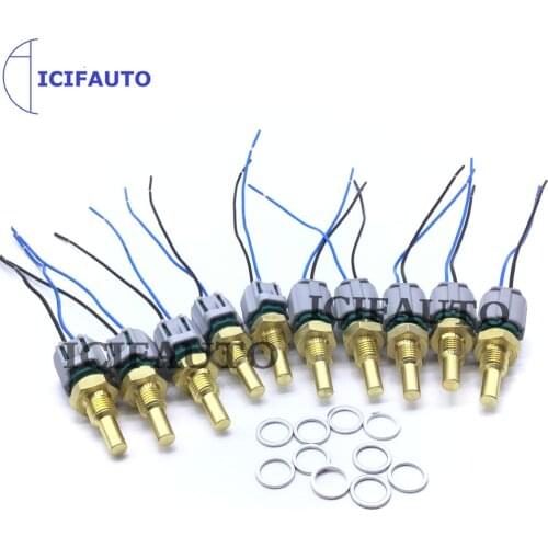 Coolant Temperature Sensor With Connector Plug For Chevrolet Kia Geo Toyota Rav4 Camry Lexus Mazda MX-3 Ford Suzuki Pontiac