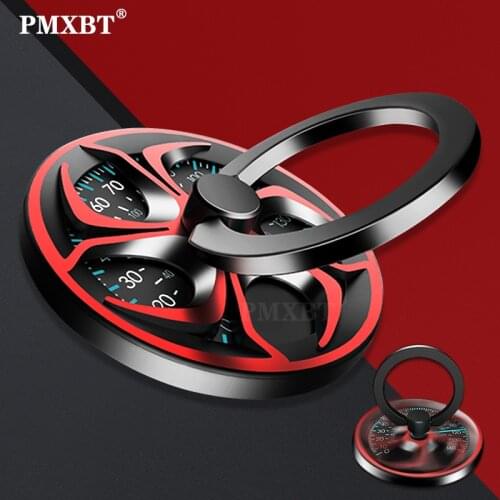 Gyro Finger Ring Holder Stand For iPhone Samsung Xiaomi Phone Metal Hand Spinner 360 Rotary Rotation Fun Phone Bracket Universal