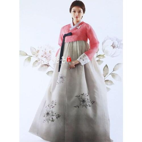 Korea Original Hand Embroidery Hanbok / Wedding Hanbok / Traditional Hanbok / Authentic Spot Hanbok