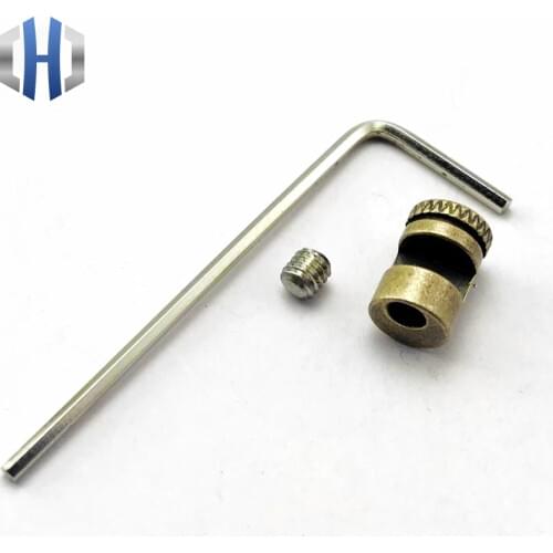 Brass 110 Push Knife Button Brass 110 Push Knife Plate Nail for 3mm Thickness Blades