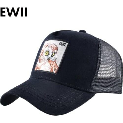 Summer adjustable baseball cap snapback hip hop hats for mem fashion animal hat women casual trucker caps unisex fitted chapeu