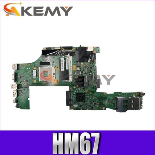 Laptop motherboard For LENOVO Thinkpad T520 Mainboard 04W2020 H0220-3 48.4KE34.011 HM67