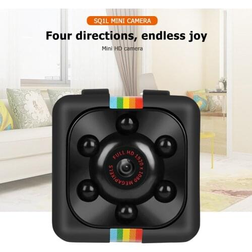 SQ11 Mini Camera 1080P Full HD Night Vision Motion Detection DVR Micro Camcorder Sport DV Indoor Camera Night Audio Motion