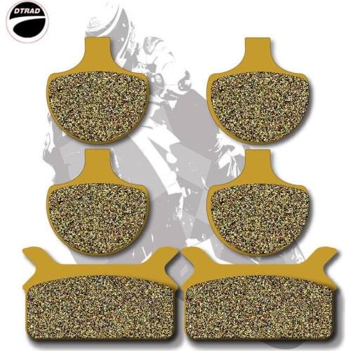 Motorcycle Brake Pads Front+Rear For HARLEY DAVIDSON FLT FLHT FLHTCI 1986-1999 FLHR FLHCI 1994-1999