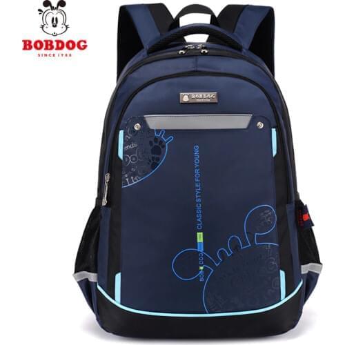 BOBDOG Big Capacity School Backpack Light Weight Satchel School Bags For Boys Men Bag mochila