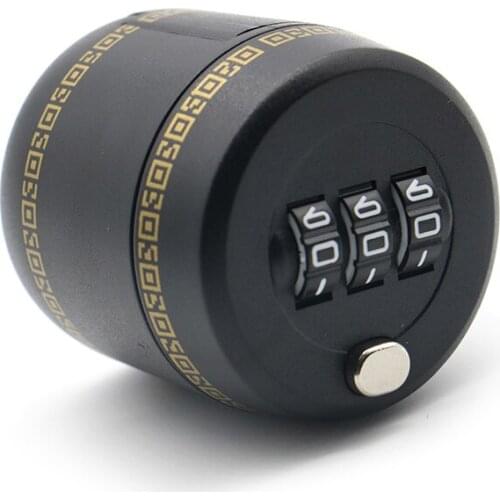 NAIERDI Plastic Bottle Password Lock Combination Lock Wine Stopper Vacuum Plug Device Preservation For Furniture Hardware