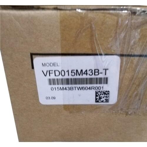 New Original VFD015B43W VFD015M43B-T VFD-B Inverter AC Motor Drive 3 Phase 380V 1.5Kw 2HP 400HZ