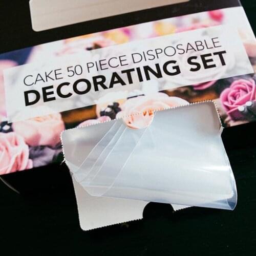 Disposable Pastry Bags Plastic Thick Anti-Burst 12inch Cake Cupcake Decorating Icing Piping Bag Kitchen Accessories