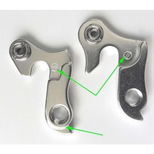 Whole Sale 200pcs/lot Cycle / Bike alloy rear gear mech derailleur hanger drop out with Bolts Mixed order