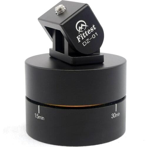 Fittest Mini Tilt Head 180 Degree Adjustable Angle Tripod Timelapse Mount for Fill Light Monitor Mobile