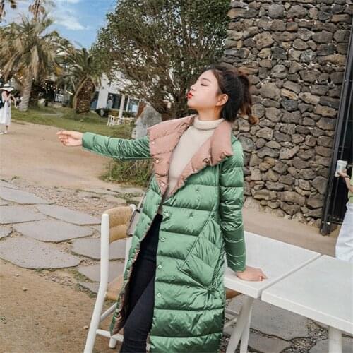Down Parka 2019 New Brand warm Winter Down Jacket Women Duck Down Jacket Outwear