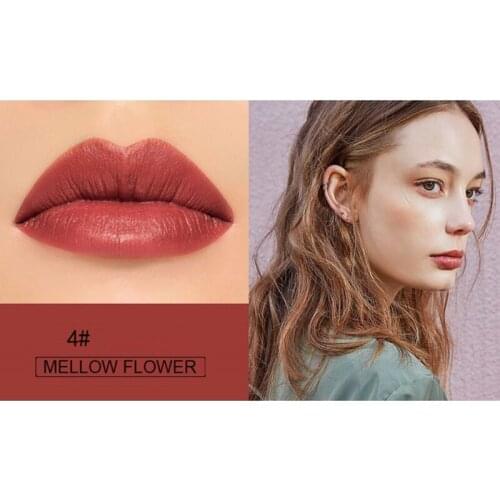 Smudge-proof Water-resistance Lipstick Long-existing Colorfast Moisten Silk Velvet Not Sticky Cup Lipstick Makeup Tools d1