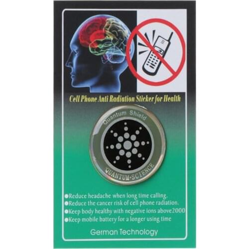 1PC Quantum Shield Sticker Mobile Phone Sticker For Cell Phone Anti Radiation Protection from EMF Fusion Excel Anti-Radiation