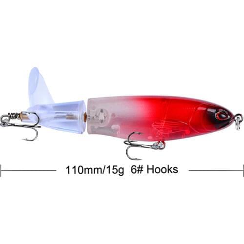 1PCS/outdoor Fishing gear Propeller Swim Trolling Hard Bait 15g/36g Artificial Rotate Crank Fish Bait WobblerFull swimming layer