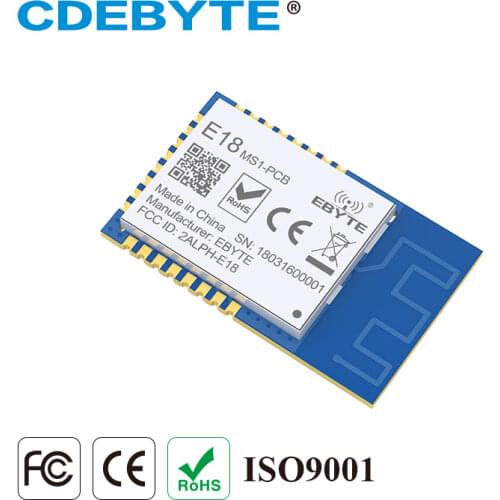 10pc/lot Zigbee Module CC2530 SoC Wireless Transceiver 2.4GHz SMD PCB Antenna 2.4g Transmitter and Receiver
