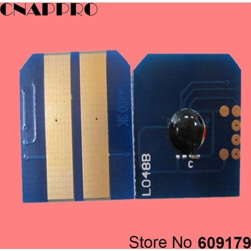 10PCS Worldwide Black OKI B440 OKIB440 43979207 Toner Reset Chip For Okidata B 440 Printer Cartridge Chips