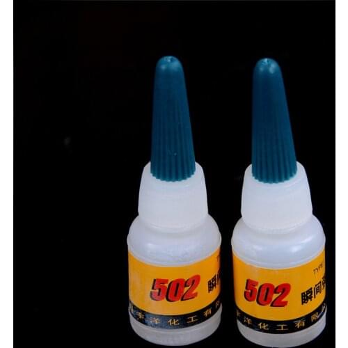 2Pcs/lot 502 Super Glue Instant Quick-drying Cyanoacrylate Adhesive Strong Bond Fast Crafts Repair New Arrival
