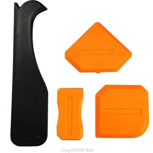 4pcs/set Sealant Spatula Caulking Tool Silicone Scraper Glue Shovel Remover Floor Cleaning D17 20 Dropship