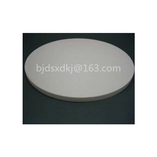 99% Alumina Ceramic Plate , Circular , Insulated , Wear-resisting , diameter=200mm