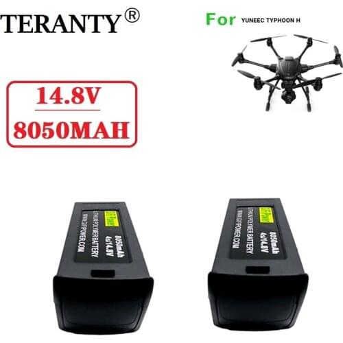 14.8V 8050mAh rechargeable battery 14.8V 4S Upgraded Replacement Lipo Battery Drone Battery For Yuneec Typhoon H H480