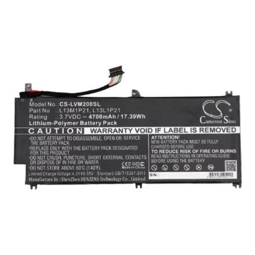 Cameron Sino 4700mAh battery for LENOVO 20326-R Ideatab Miix 2 121500205 121500206 L13L1P21 L13M1P21 Tablet Battery