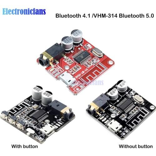 Diymore Micro USB VHM-314 Bluetooth Audio Receiver Board Bluetooth 4.1 5.0 Car Speaker mp3 Lossless Decoder Stereo Music Module