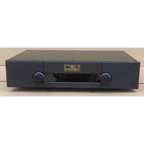 Goldmund series case/preamplifier/Class d /tube amplifier/HIFI/amplificador audio case（W436*H90*D308mm