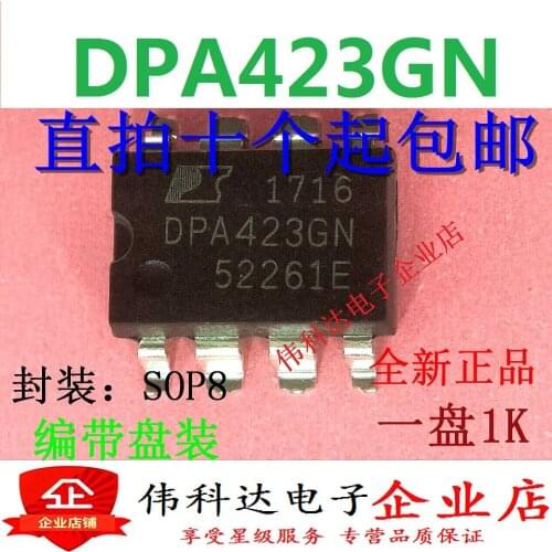 10pcs/lot Brand New & Original Dpa423gn Dpa423 Sop-8 SMD Power Chip IC